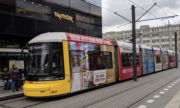 BVG Bombardier Flexity Berlin 8027